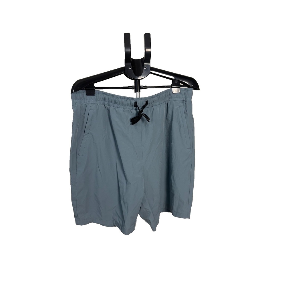 JMIERR Athletic Shorts Size 40 Light Blue Quick Dry Drawstring Casual Active NWT